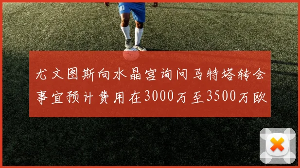 尤文图斯向水晶宫询问马特塔转会事宜预计费用在3000万至3500万欧元之间